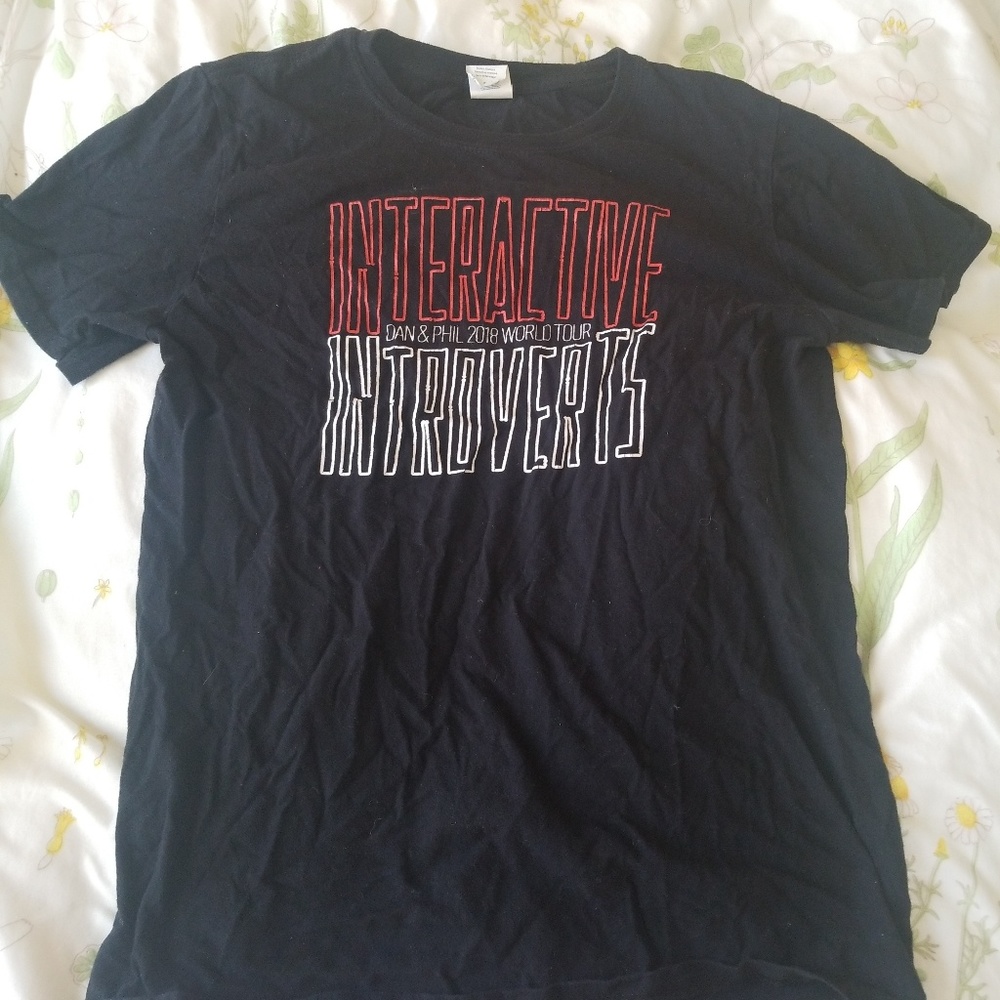Interactive Introverts tour tee